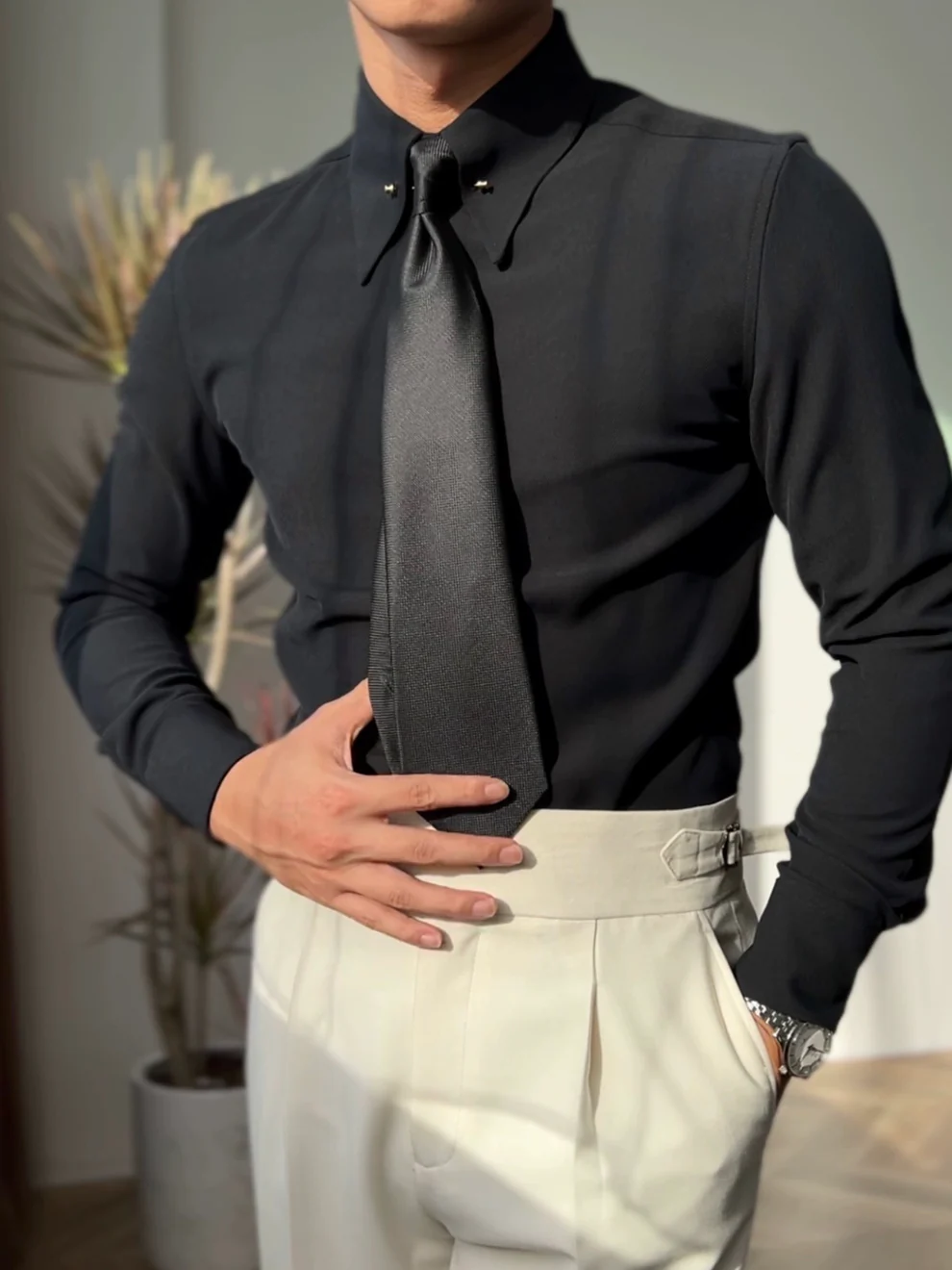 Collar Bar Shirt