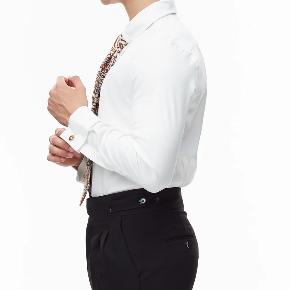 Collar Pin Formal Shirt