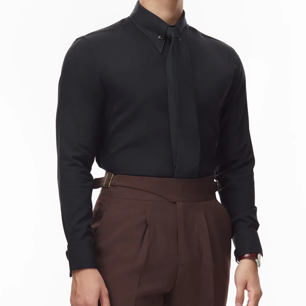 Collar Pin Formal Shirt