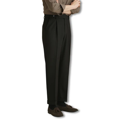 Classic Belted Trousers