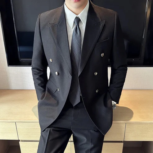 Henley Button DB Blazer