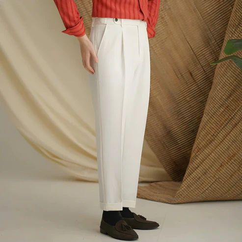 Classic Belted Trousers