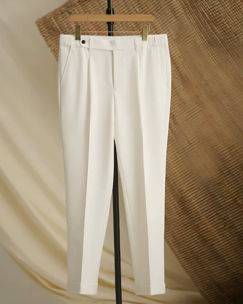 Classic Belted Trousers